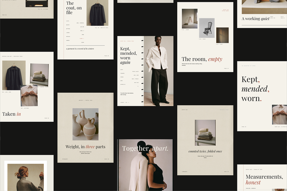 LEDGER | 30 Canva Post Templates, a Social Media Template by BlancheStudio (Photo 8 of 9)