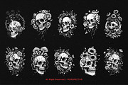 10 Bundle Dark Art Floral Death, an Illustration by Morspective (Thumbnail 6 of 7)