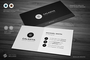 Minimal Corporate Business Card