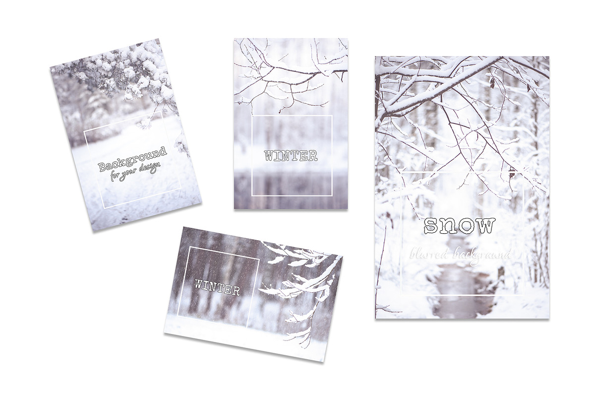 Winter Blurred background, a Nature Photo by WildStrawberry Magic (Photo 2 of 9)