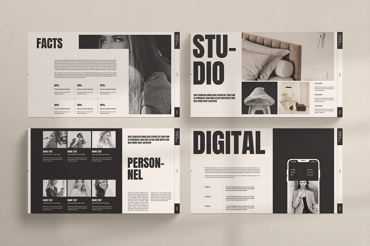 Proposal Presentation Template, a Presentation Template by E-Type (Photo 6 of 7)