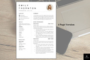 Resume/CV Minimalist photo template, a Resume Template by The Career Lab (Thumbnail 3 of 10)