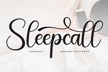 Sleepcall | Script Font