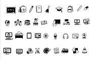 Hand-Drawn Education Icons Set, an Education Illustration by Imran Haroon (Thumbnail 5 of 5)