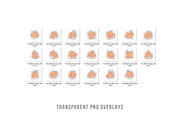 20 Fire Blast PNG Overlays, a Background Graphic by Walllow Creatives (Thumbnail 6 of 6)