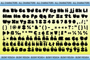 Busky Rough, a Sans Serif Font by Craft Supply Co. (Thumbnail 8 of 8)