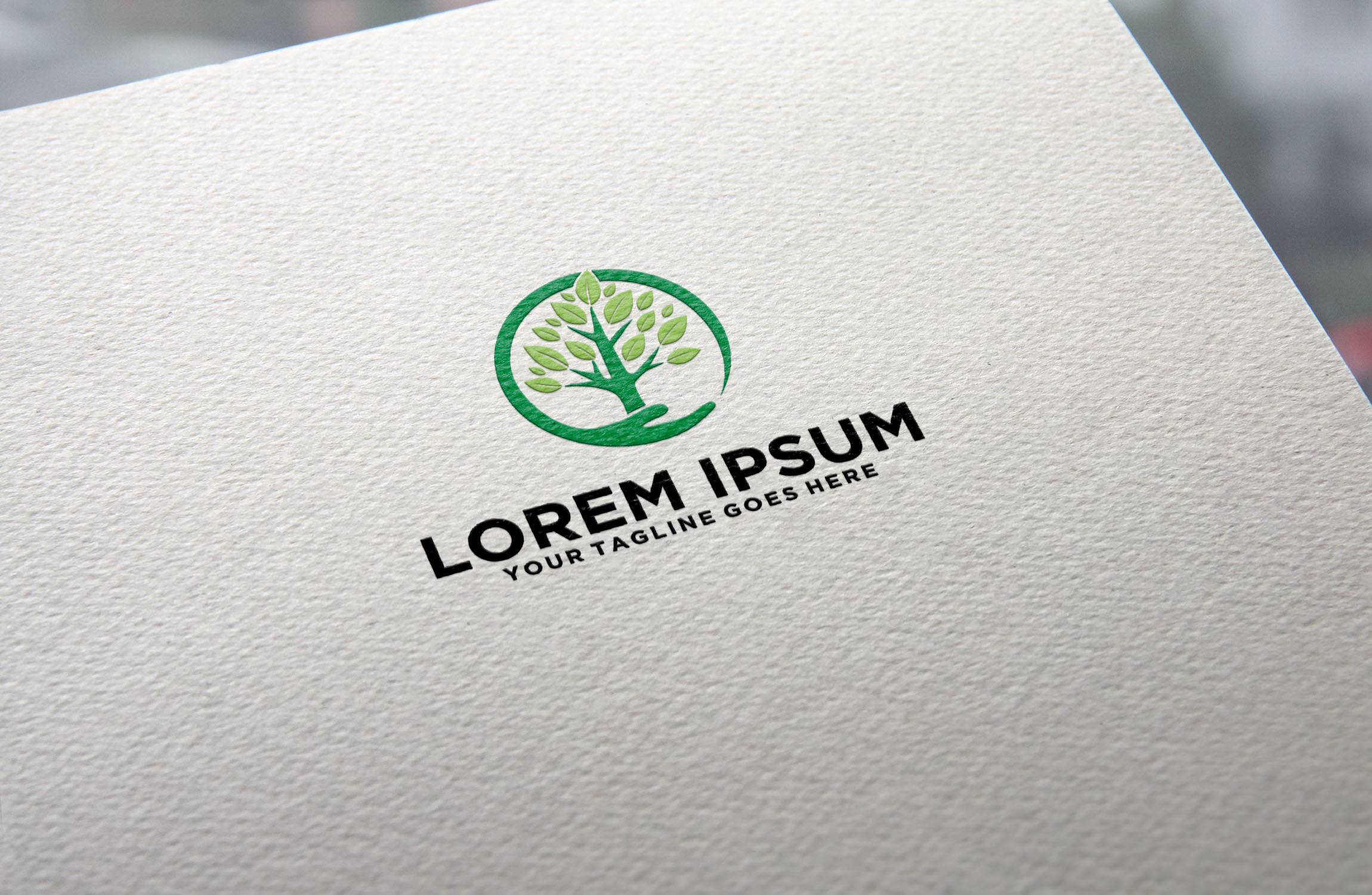 Tree Care Hand Insurance logo, a Branding & Logo Template by REDVY CREATIVE