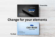 Car Wash Loyalty Card Canva, a Business Card Template by Talipic Designs (Thumbnail 3 of 7)