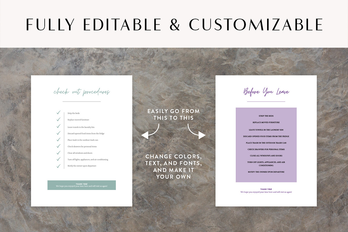 Beach House Check Out List - Airbnb, a Templates & Theme by Kin Studio (Photo 4 of 5)