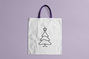 Spiral Star Line Christmas Tree, a Branding & Logo Template by Vectorium Studio (Thumbnail 2 of 2)