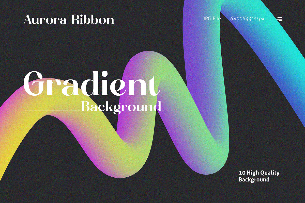 Aurora Ribbon Gradient Background, a Background Graphic by MSG Studio (Photo 1 of 11)