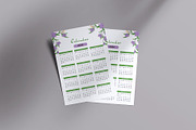 Calendar Template, a Stationery Template by Design Zone (Thumbnail 3 of 3)