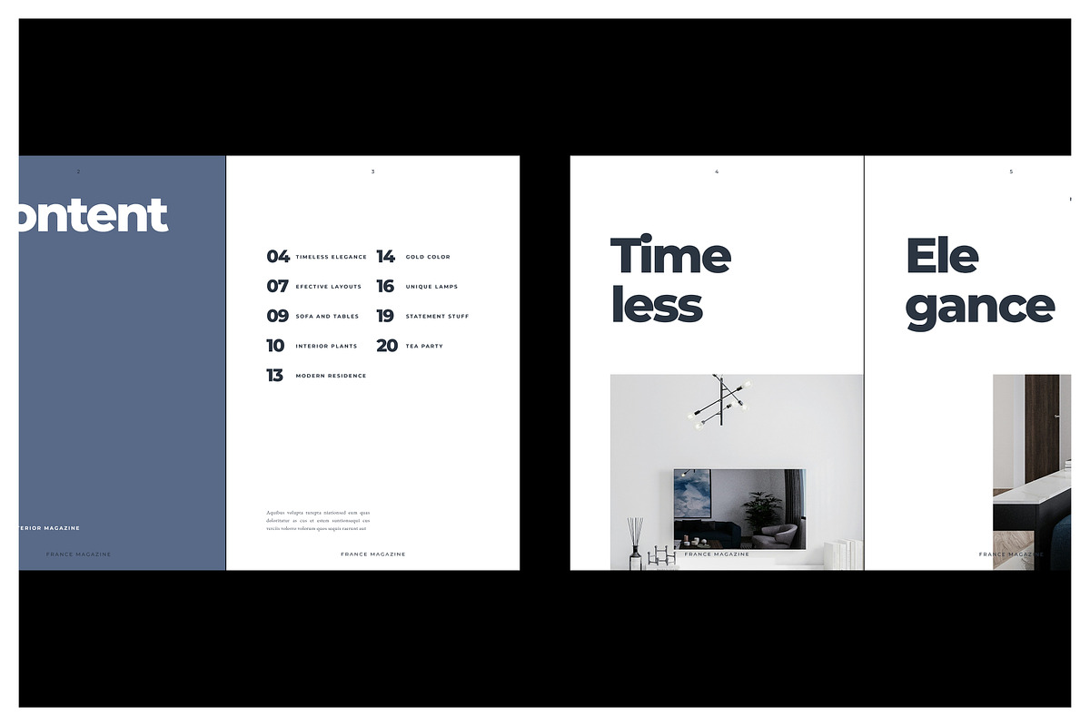 FRANCE Creative Portfolio, a Magazine Template by Arif Tri Ananta (Photo 7 of 14)