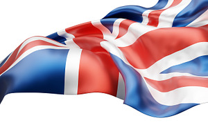 United kingdom or england flag, an Education Illustration by ArtBackground