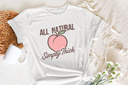All Natural Simply Thick PNG, Peach, an Illustration by SharpMarketplace (Thumbnail 7 of 9)