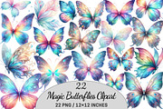 Magic Butterflies Clipart Butterfly, a Graphic by CitraGraphics (Thumbnail 1 of 5)