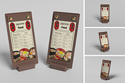 Table Menu Mockup, a Product Mockup by Squashy Creative Studio (Thumbnail 1 of 5)