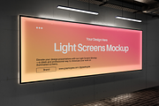 Light Screens Mockup, a Mockup by PixelPiknik (Thumbnail 2 of 6)