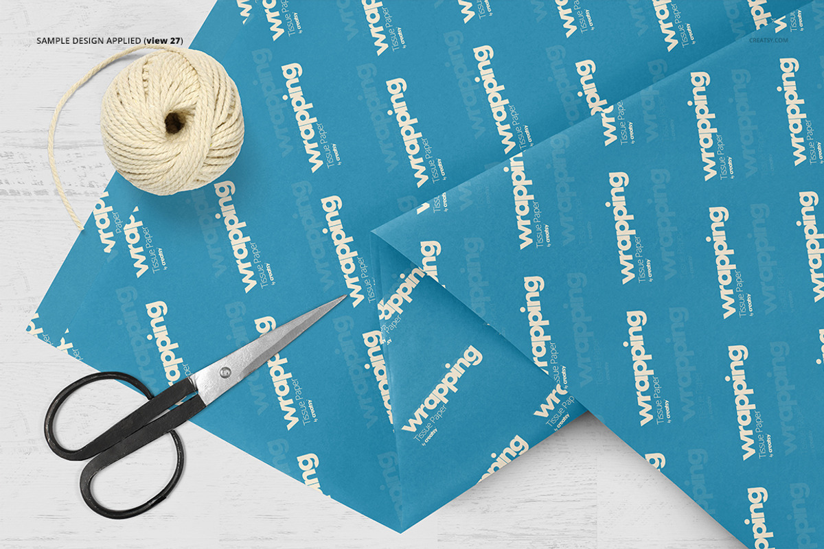 Wrapping Tissue Paper Mockup Set, a Pens & Pencil Mockup by creatsy5 (Photo 33 of 54)