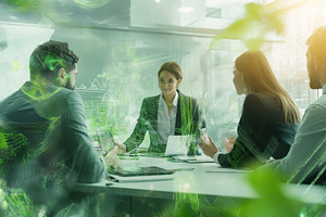 Manufacturers promote green solution, a Photo by Pavel_design