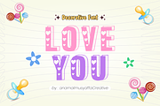 Lucky Baby - Decorative Font Types, a Font by KiddoGlyphs Studio (Thumbnail 3 of 5)