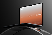 MacBook Air Collection E07 Mockup 3, a Mac Mockup by Lumatte (Thumbnail 3 of 5)