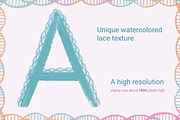 Procreate Alphabet stamp, a Brush Add-On by Graphics Resources (Thumbnail 3 of 3)