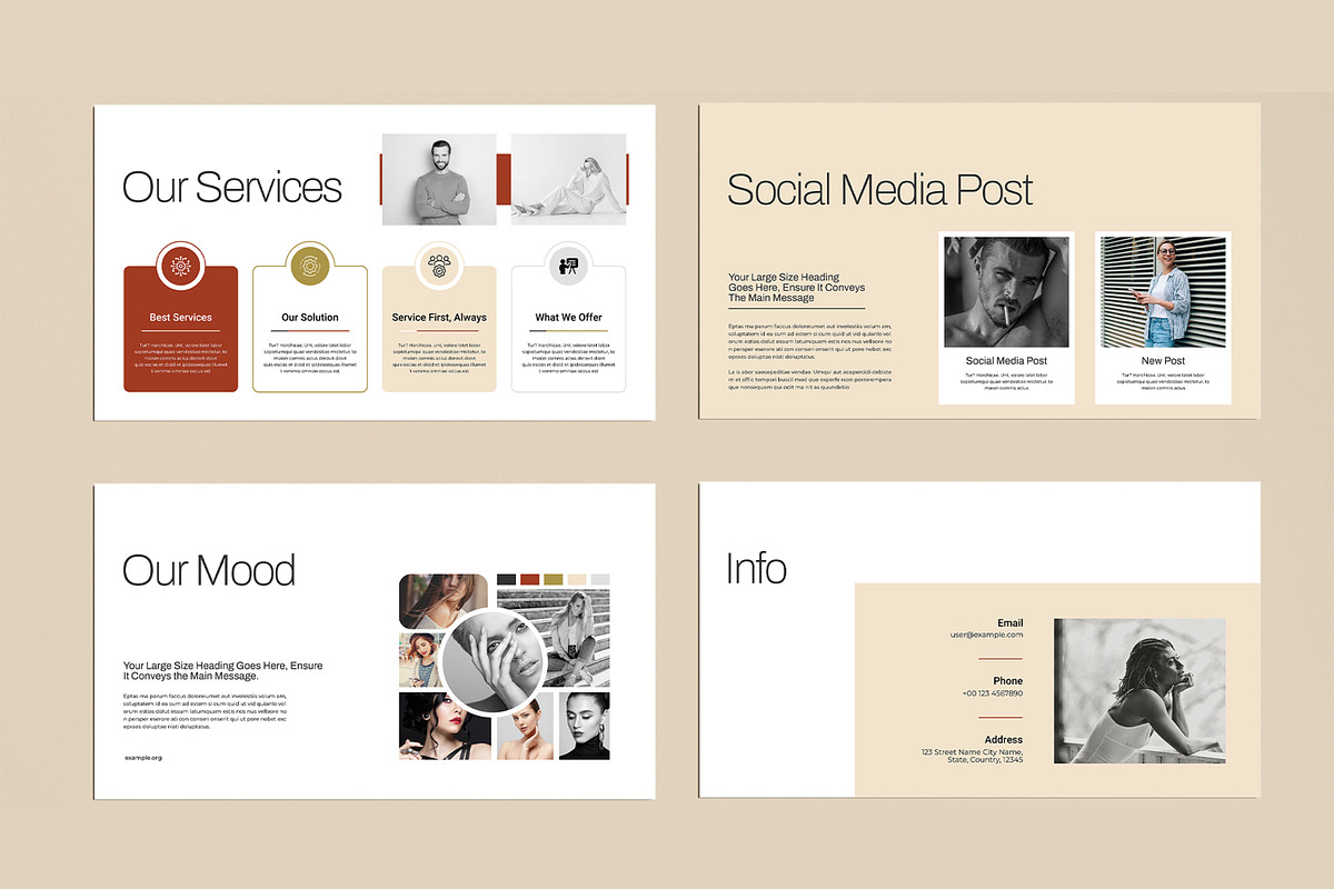 Social Media Presentation Template, a Presentation Template by MightyDesign (Photo 5 of 8)