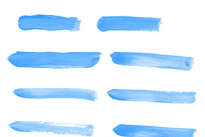 12 Water Colour Brushes Photoshop