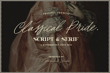 Classical Pride Timeless Beauty Font