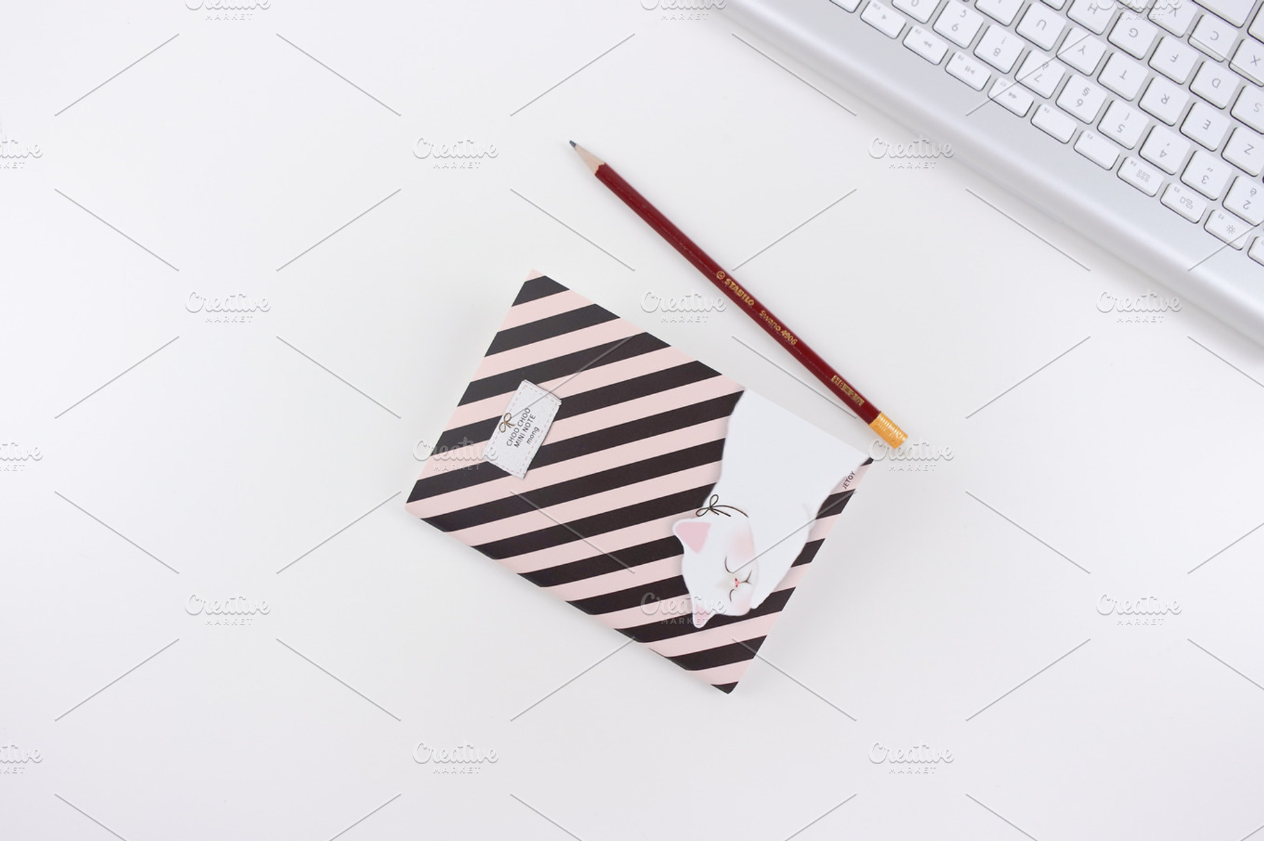 Hero Image. Keyboard Notebook Kawaii, a Technology Photo by very simple photos