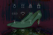 Wedding & Love Icons, an Outline Icon by Zerolabor (Thumbnail 1 of 2)