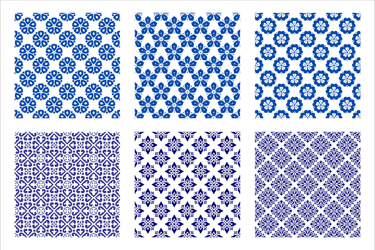 Pack of 50 abstrack floral pattern, a Pattern Graphic by Brainware Graphic (Photo 10 of 11)
