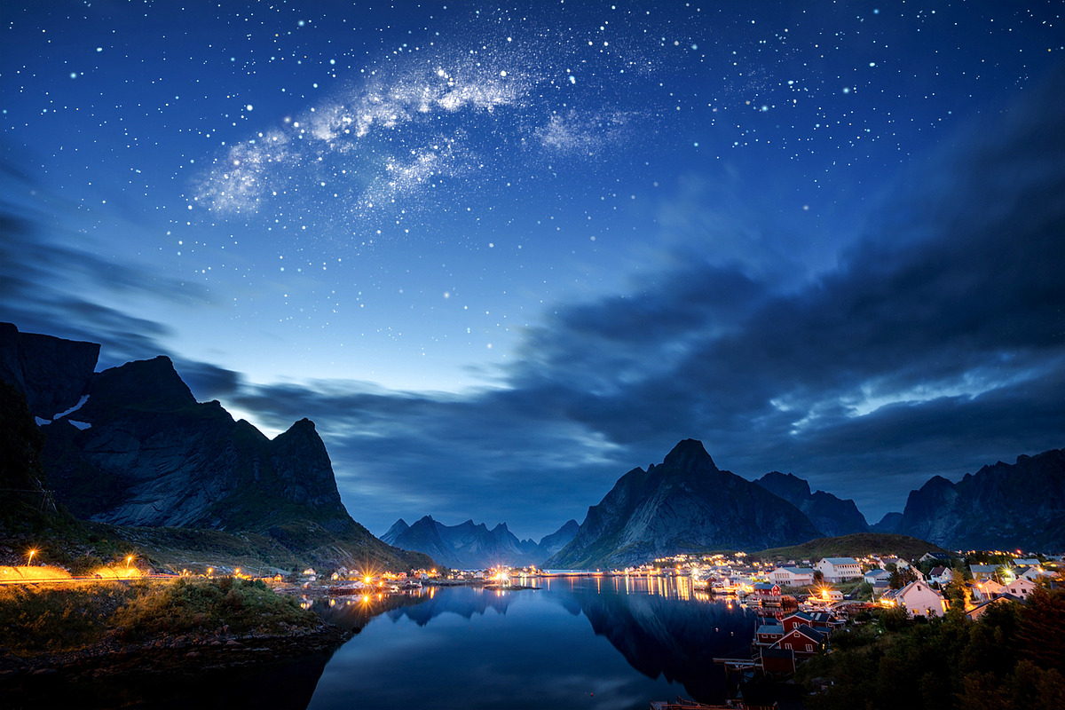 Night Sky Photoshop Overlays, a Plug-in Add-On by FixThePhoto (Photo 10 of 37)