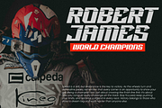 Racing Power Futuristic Speed Font, a Sans Serif Font by Ronny Studio (Thumbnail 3 of 8)
