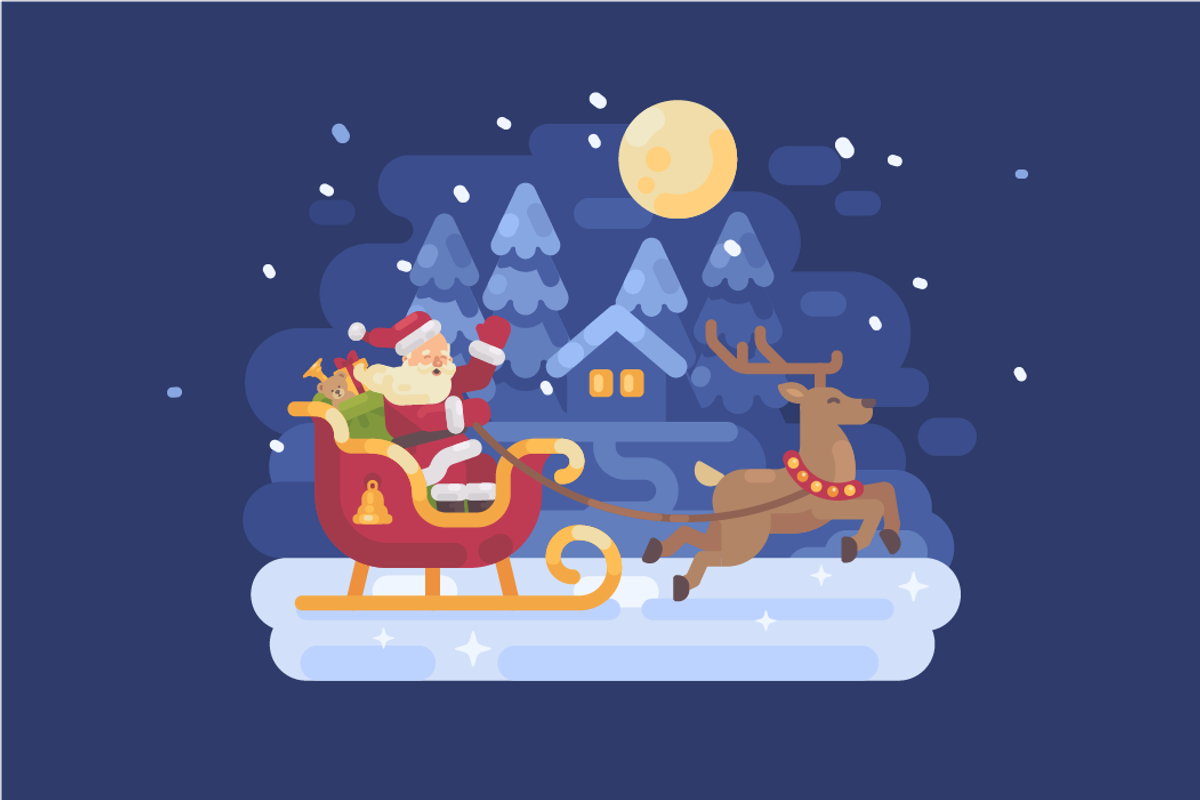 Frosty Christmas, an Illustration by Ivan Dubovik (Photo 9 of 13)