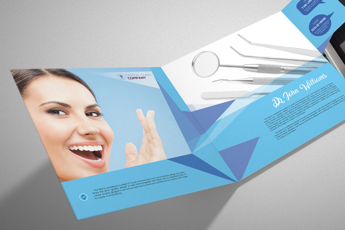Indesign Square Dental Brochure, a Brochure Template by RudanStudio (Photo 4 of 9)