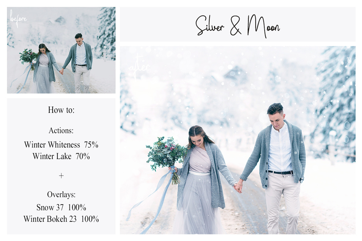 Winter Bundle: PS Actions + Overlays, an Action Add-On by LovePhotoMoment (Photo 8 of 24)