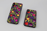 Multicolored Tulips Vector Pattern, a Pattern Graphic by MarynaPetrovska (Thumbnail 10 of 13)