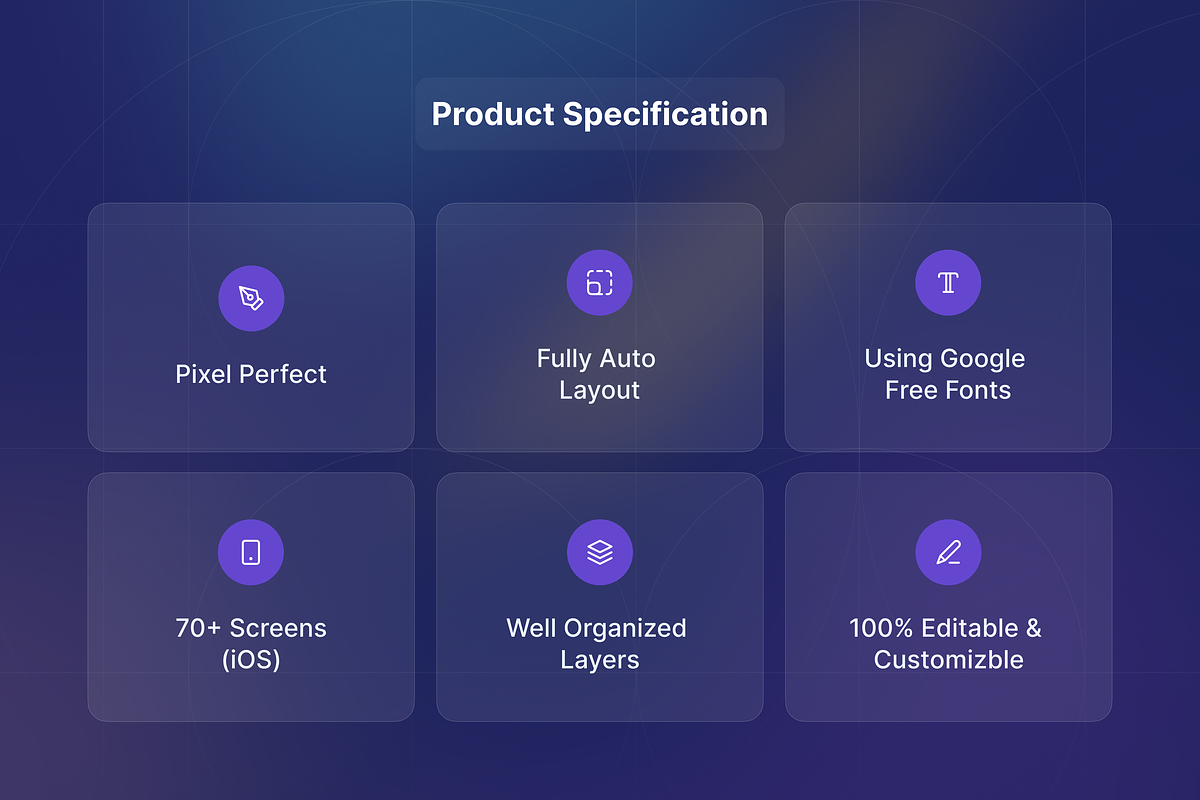 HR & Recruitment App UI Kit, an UI Kit Template by floxui (Photo 2 of 8)