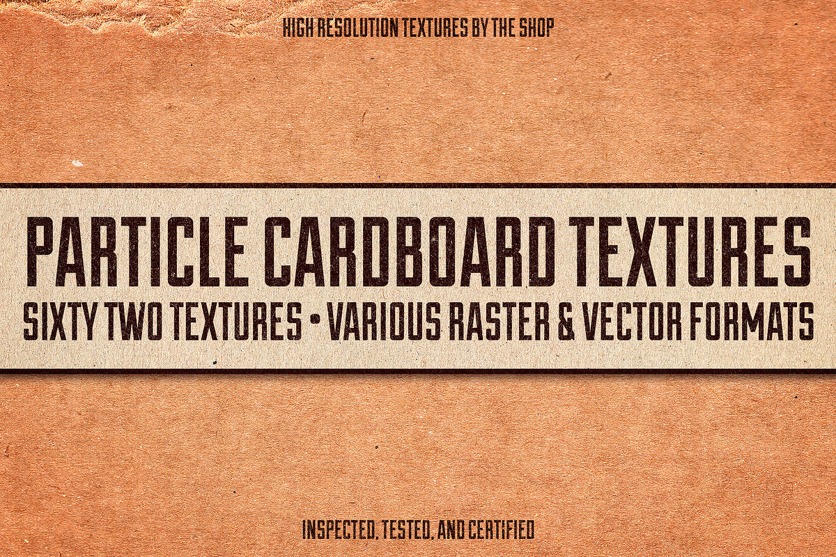 The particle cardboard collection, a Texture Graphic by The Shop (Photo 1 of 43)