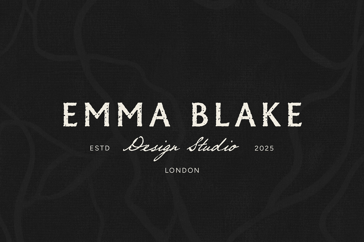 Archive 01 - Editorial Font Duo, a Script Font by Davide Bassu (Photo 10 of 15)
