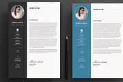 Clean CV / Resume PSD Template, a Resume Template by ARP Creation (Thumbnail 4 of 11)