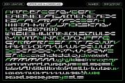 Dark Nexis, a Sans Serif Font by Erifqizefont (Thumbnail 9 of 10)