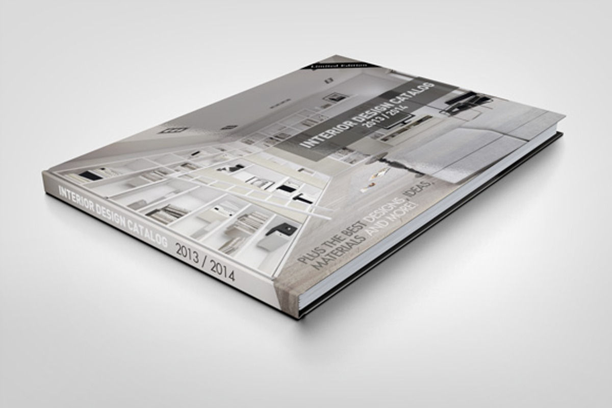 Landscape Book Mock-Up, a Print Template by idesignstudio (Photo 4 of 5)