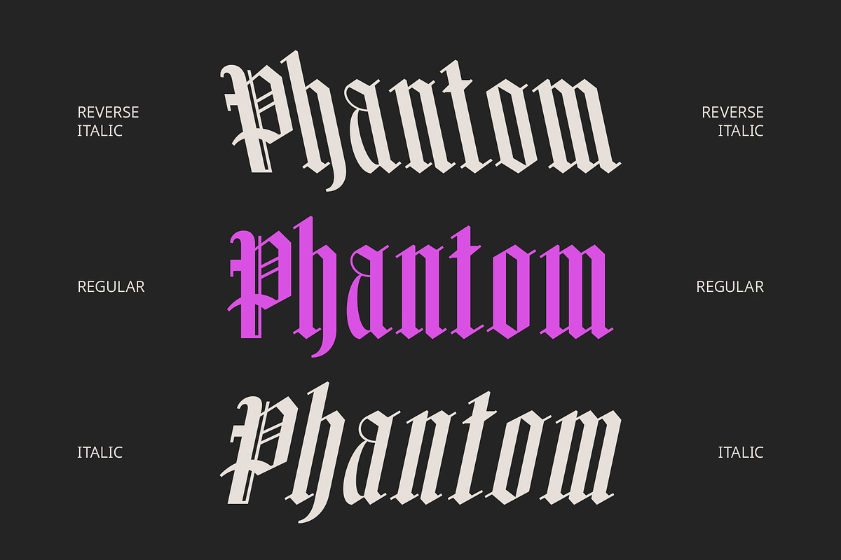 CS Namika – Blackletter Font, a Blackletter Font by Craft Supply Co. (Photo 6 of 8)