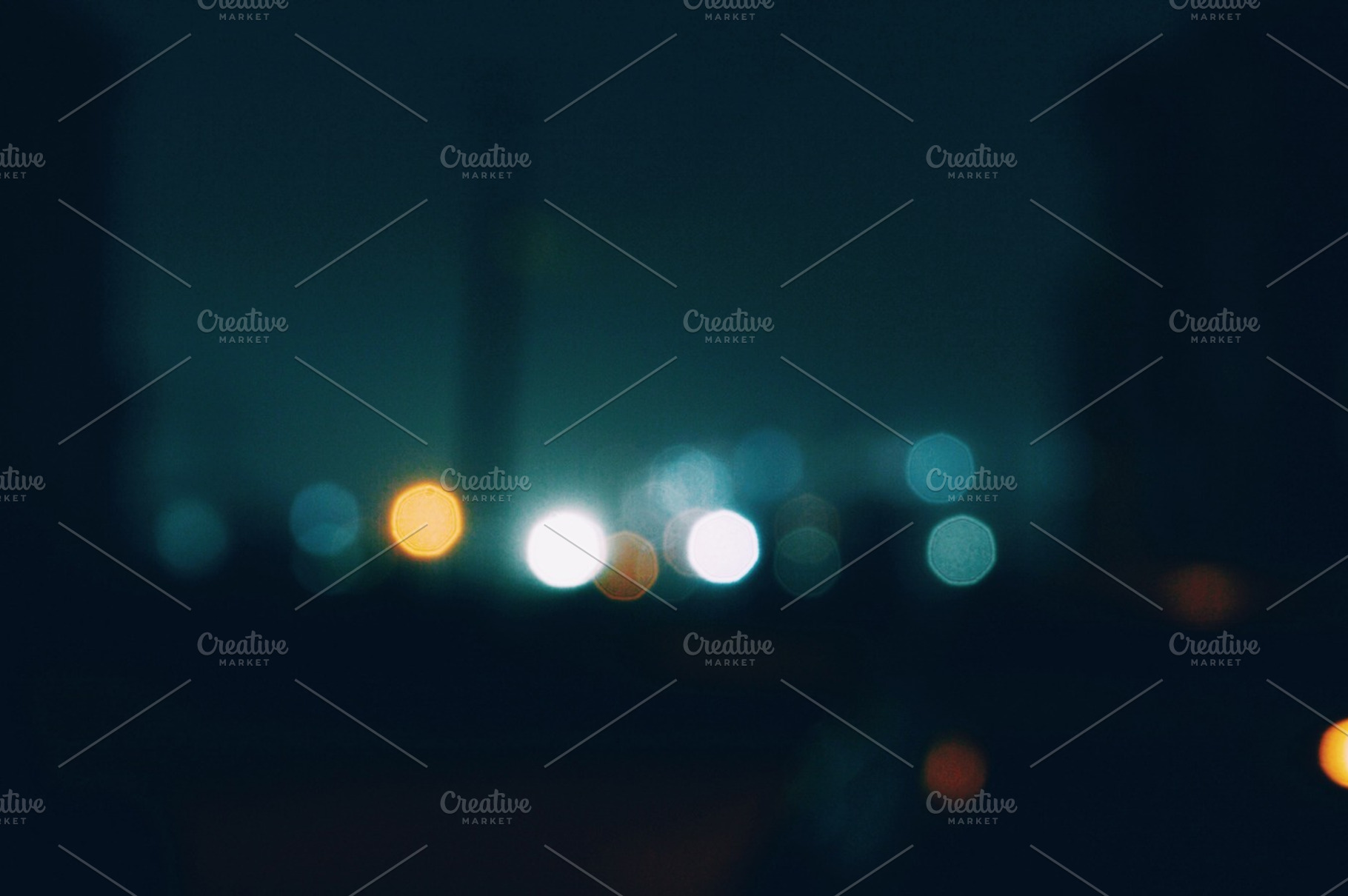 Blurred City Lights