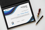 Certificate Word | PSD | AI, a Stationery Template by Curve Design (Thumbnail 2 of 6)