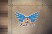 Wings House Logo, a Branding & Logo Template by essegraphic (Thumbnail 6 of 6)
