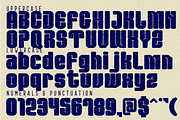 CLASSIC ACROSS - RETRO DISPLAY FONT, a Sans Serif Font by 177Studio (Thumbnail 7 of 8)
